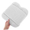 BELLIFFY Comfortable Bath Headrest Pillow Spa Pillow with Suction Cups Easy to Clean Compact Neck Back Support for Bathtub Relaxation for Home Hotel Use view 3