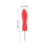 SOESFOUFU 10pcs Eyelash Glue Bottle Nozzle Pins Stainless Steel Piercing Needles Tool for Anti-Blocking Compatible Eyelash Extensions Salon Supplies view 2