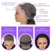 CITY GIRL Deep Wave Lace Front Wigs Human Hair Pre Plucked 13x4 Hd Transparent Lace Frontal Deep Wave Human Hair Wig For Women 200 Density 22 Inch view 3