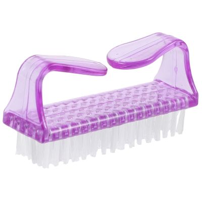 2-Pack Fingernail Brush Set Plastic Nail Dust Cleaning Brushes for Men and Women Soft and Stiff Bristles for Effective Scrubbing for Manicure and Household Cleaning