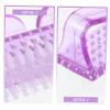 2-Pack Fingernail Brush Set Plastic Nail Dust Cleaning Brushes for Men and Women Soft and Stiff Bristles for Effective Scrubbing for Manicure and Household Cleaning view 3