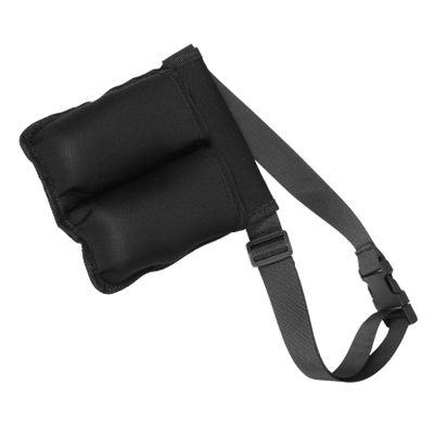 COLLBATH Compact Massage Oil Holder Bag Essential Oil Bottle Case Adjustable Belt Pouch for Therapist Storage Travel