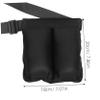 COLLBATH Compact Massage Oil Holder Bag Essential Oil Bottle Case Adjustable Belt Pouch for Therapist Storage Travel view 2