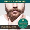 AMSKY Beard growth kit - Beard oil, beard balm, beard comb, productos para la barba | boyfriend birthday gifts | gifts for him husband | Christmas | Husband stocking stuffers view 3
