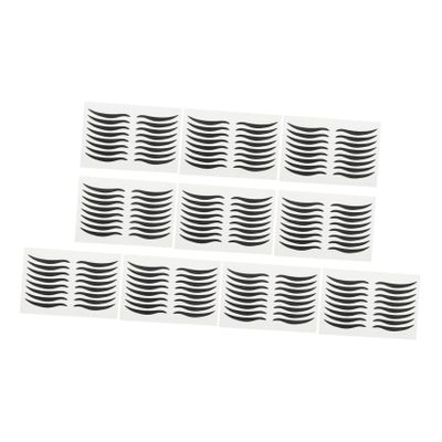 Beaupretty 80 Pairs Eyeliner Sticker Double Eyelid Tape for Effortless Make Up for Parties and Performances Create Defined Looks Instantly Reusable and Easy to Apply