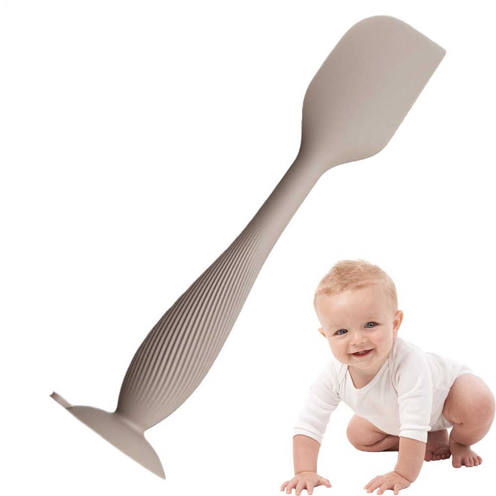 Baby Cream Spatula | Baby Cream Spatula with Suction Base - Soft Paste Applicator Balm Tool for Rash Care Cheeks Protection Nursery Bath
