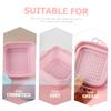 CALLARON 2Pcs Silicone Makeup Brush Cleaner Bowl Design with Drying Net Cleaning Tool for Quick and Convenient Makeup Brush Maintenance view 2