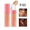 Glitter Powder Highlighter Makeup Full Body Contouring and Clavicle Pearlescent Patting Powder for Face and Eye (03) view 2