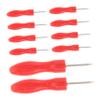 BELLIFFY 10pcs Glue Bottle Nozzle Pins Opening Piercing Needles for Eyelash Extension Stainless Steel User-Friendly Design for Professional Home Use view 1