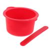 2 Sets Silicone Wax Warmer Liner Bowls for Hair Removal Waxing Bowls with Stirring Sticks Easy to Clean and Convenient for Waxing Use view 1