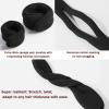 10PCS Hair Bun Maker for Women, Magic Snap Roll Sponge Curler Clips, Easy Donut Maker for Easy Bun Twister, Ballet Buns, French Twist, Updo's, Waves & more - Strong, Flexible, Reusable view 4
