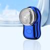 Electric Shaver USB Rechargeable Shaver Men Beard Trimmer Electric for Men for Travel (Blue) view 2