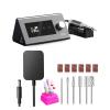 SDVantage Nail Drill, 35000Rpm Electric Nail Drill Machine, Sander Nail Electric Manicure Drill for Nail Tools, Touchable Screen Manicure Machine Designed for Salons Families Professional Na,Greyseta view 1