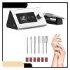 SDVantage Nail Drill, 35000Rpm Electric Nail Drill Machine, Sander Nail Electric Manicure Drill for Nail Tools, Touchable Screen Manicure Machine Designed for Salons Families Professional Na,Greyseta view 2