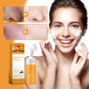 Baorder 4Pcs Turmeric Wash and Care Set,Tuemeric Facial Cleanser, Turmeric Cleansing Exfoliating Pads,Handmade Soap Bubble Mesh Bags,Turmeric Soap Combo,Skin Care Set for Face & Body,Deep Cleansing view 2
