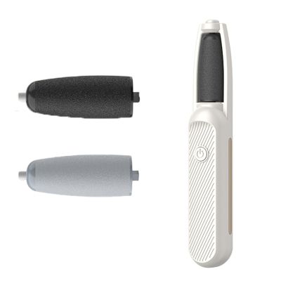 Electric Callus Remover for Feet Equipped with 2 Grinding HeadsElectric Foot Callus Remover for Dry/Dead/Cracked, Callus Remover for Feet Dead Skin Ideal Gift for Men & Wome