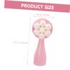 Beaupretty Facial Cleansing Brush Soft Double Sided Face Scrubber for Gentle Exfoliation and Deep Cleaning Lightweight and Portable for Travel and Outdoor Use view 2