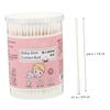 SOESFOUFU 720pcs Double-headed Cotton Swabs Booger Remover Ear Cleaner Makeup Removal Safe for Boys and Girls view 2