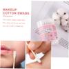 SOESFOUFU 720pcs Double-headed Cotton Swabs Booger Remover Ear Cleaner Makeup Removal Safe for Boys and Girls view 4
