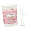 Vaguelly 720PCS Baby Cotton Swabs Double Head Safe and Soft Cleaning Tools for Newborn Ear Care and Makeup Application view 2