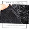 12pcs Elastic Wig Caps Breathable Mesh Dome Caps for Women Wear-resistant Hair Net Accessories for Curly Hairstyles and Lace Front Wigs view 4