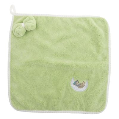Anneome Cartoon Coral Fleece Kids Bath Towel Absorbent Quick-Dry Hair Towel for Babies Soft Face Washcloth Suitable for Toddlers and Infants