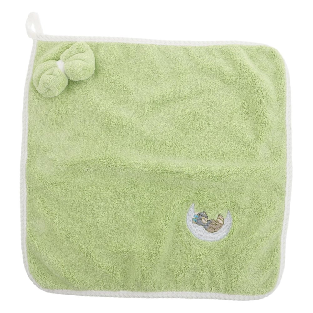 Anneome Cartoon Coral Fleece Kids Bath Towel Absorbent Quick-Dry Hair Towel for Babies Soft Face Washcloth Suitable for Toddlers and Infants