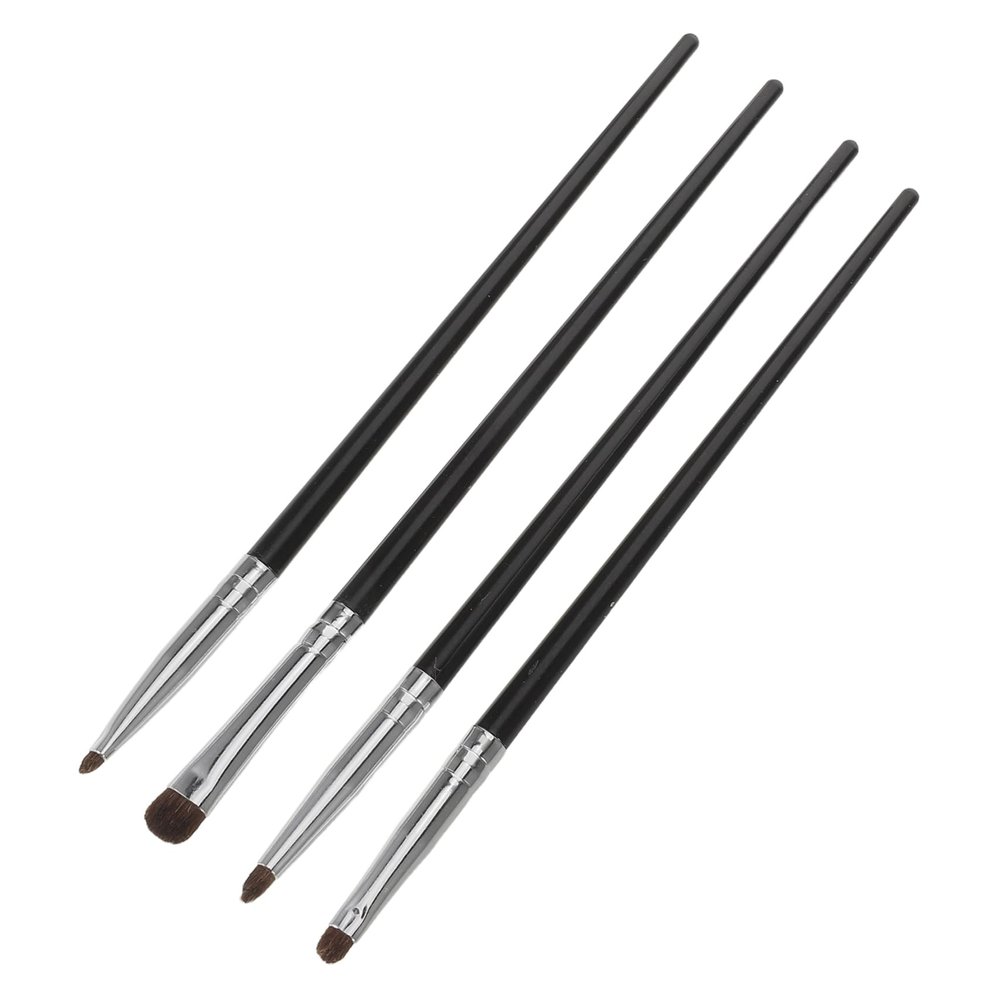 FOMIYES 4pcs Soft Eye Makeup Brush Set Professional Makeup Brushes for Eyeshadow Blush Concealer Detailing for Artists Beginners