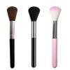 3 Pcs Nail Dust Brushes, Nail Cleaning Brush for Cleaning Dust, 5.71x0.39 Inch Nail Tools (Brown, black, pink) view 1