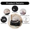 GISMTR Quilted Travel Case Compatible for Dyson Airwrap Multi-Styler All Models and Attachments, Cotton Portable Storage Bag with Hanging Hook for Hair Curler Accessories view 3