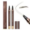 2 Pack Eyebrow Pen, Waterproof Microblading Eyebrow Pencil, 4 Tip Precise Eye Brow Makeup Pen for Women to Effortlessly Create Hair Like Natural Brows, Non Dry Out and Last All Day (Medium Brown) view 1