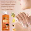 Amococo Turmeric Orange Vitamin C Body Wash with Cocoa Seed Exfoliant, Mattifying Scrub for Uneven Skin Texture, Body-Only Daily Use, 16.9 fl oz view 4