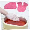 BATHVEVE Paraffin Wax Gloves and Booties Set 2pcs Hand and Foot Care Treatment for Spa Moisturizing Covers for Dry Skin for Home Use view 3