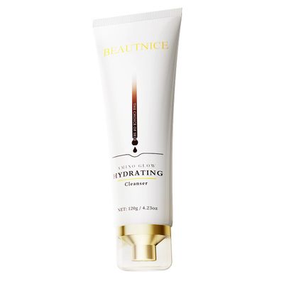 BEAUTNICE Amino Glow Hydrating Cleanser | Gentle Deep - Cleansing Face Wash, 4.23oz/120g | FDA - Registered Formula for All Skin Types
