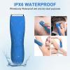 Pubic Hair Trimmer for Women,Electric Shaver for Face,Chin,Arm,Leg,Armpit,Bikini,Rechargeable & Cordless Electric Razor,Waterproof Wet/Dry,Ideal Razor Gift for Boy/Girl Friend (Blue) view 4
