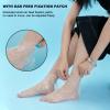 200Pcs Disposable Plastic Foot Covers, Leak-Proof Anti-Slip Design for Paraffin Bath, Spa, Pedicure & Shoe Trials (Clear) view 4