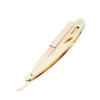 Healeved Gold Handheld Razor for Men Professional Beard Trimming Cutter Tool Safe Manual Shaving for Face and Head for Grooming Portable Design view 1