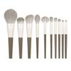 10pcs Rock Makeup Brushes Set Beauty Tools Complete Set of Brushes Loose Powder Brushes Eyeshadow Brushes view 1