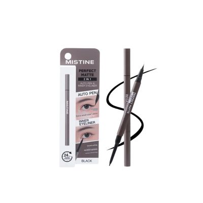 2 IN 1 AUTO PEN & INNER EYELINER  Precise Definition + Intense Inner Line | 0.1g + 0.5ml (Black)