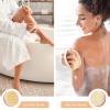 2 Pack Exfoliating Body Brushes - Wet & Dry Brush - Shower Scrubber for Body, Dry Brushing Body Brush for Lymphatic Drainage, Body Exfoliating Brush with Massage Nodes view 2