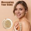 2 Pack Exfoliating Body Brushes - Wet & Dry Brush - Shower Scrubber for Body, Dry Brushing Body Brush for Lymphatic Drainage, Body Exfoliating Brush with Massage Nodes view 3