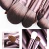 12pcs Small Grape Lilac Makeup Brush SetMicrocrystalline Silk Soft BristlesBeauty Tools view 2