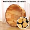 Failjierue 16" Wooden Foot Soaking Tub - Single Basin for Home/Office Spa, Ergonomic Footbath for Soaking, Massage and Relaxation(16x43cm) view 4