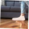 PartyKindom Silicone Socks for Dry Cracked Feet Women Moisturizing Foot Socks Fluffy Texture Skin Care Gloves view 3