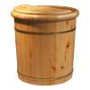 Failjierue Wooden Foot Soaking Tub w/Cover Solid Wood Footbath Bucket with Heat Retention, Spa Pedicure Basin for Relaxing Feet Soak & Massage Home, Bath Centers, DIY Spa view 1