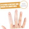 Ipetboom 5 Pairs Breathable SEBS Toe Protectors Elastic Toe Sleeves Holes for Enhanced Comfort for Everyday Use for Foot Pain Relief view 2