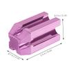 Ipetboom Single-Slot Eyeliner Pencil Sharpener Tool for Eyebrow Cosmetics Flat Head Design for Precise Sharpening Suitable for Professional Makeup Applications view 2