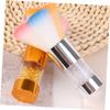Healeved 2 Pcs Colorful Nail Dust Brushes Diamond Handle Soft Hair Nail Cleaner Brushes for Makeup and Loose Powder Application for Beauty Enthusiasts and view 3