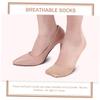 HOODANCOS 2pairs Socks Women Half Palm Socks Breathable Slip Forefoot Pads for High Heeled Shoes view 2