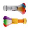 DEARMAMY 2Pcs Rhinestone Handle Nail Dust Cleaning Brush Soft Bristles for Makeup Nail Art Durable and Ergonomic Design for Loose Powder and Blusher Application view 1